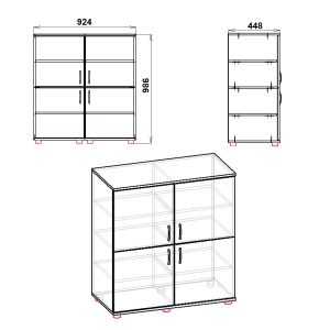 Комод-4Д (Компаніт) - Зображення 11